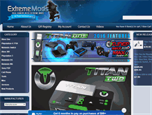 Tablet Screenshot of extreme-mods.com
